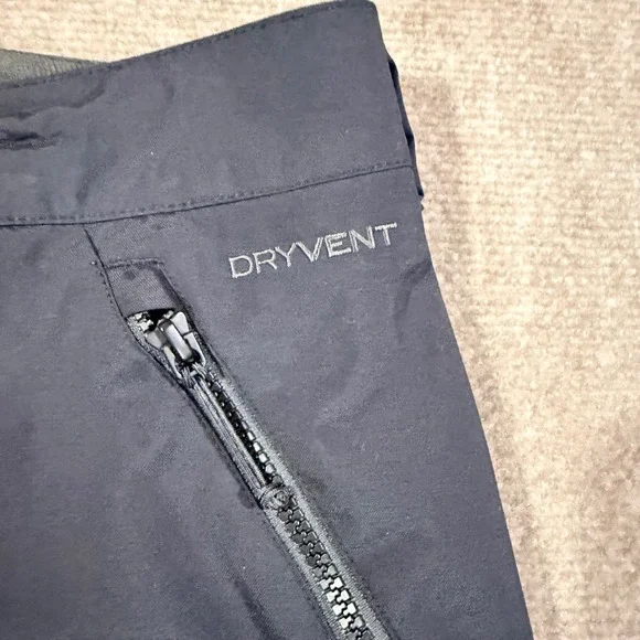 The North Face DryVent Snow Pants Mens M Gray Waterproof Ski Snowboard NF0A3LVH - Picture 3 of 16